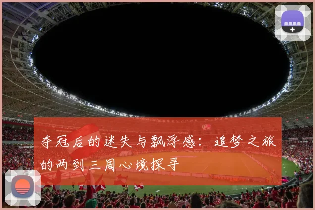 夺冠后的迷失与飘浮感：追梦之旅的两到三周心境探寻
