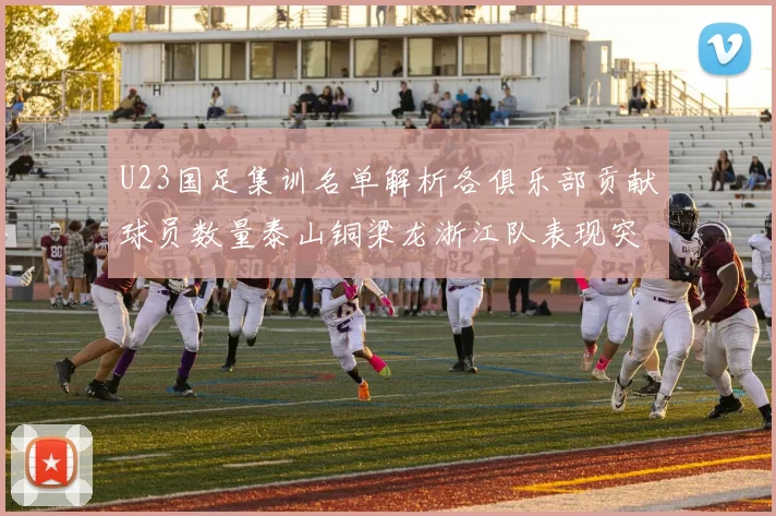 U23国足集训名单解析各俱乐部贡献球员数量泰山铜梁龙浙江队表现突出